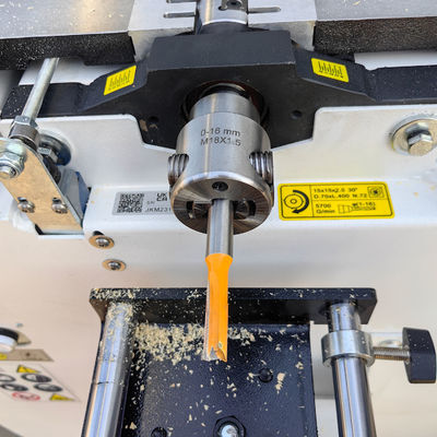 Machine de travail du bois combiné avec 3 fonctions épaississeur de plan et mortier