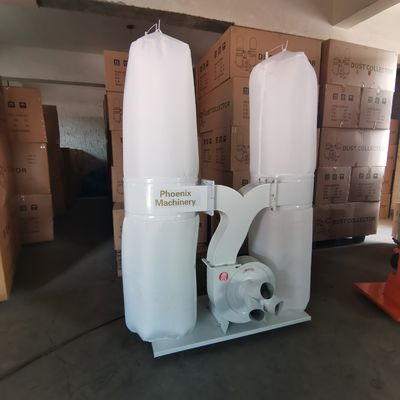 480*800mm Filtre à sacs à dia-supérieur Machine de travail du bois Collecteur de poussière avec aspirateur