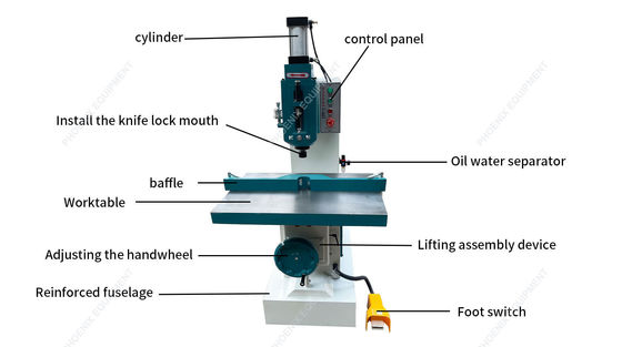 Facile à utiliser MX5068 Machine de fraisage de moule à broche unique verticale pour le bois