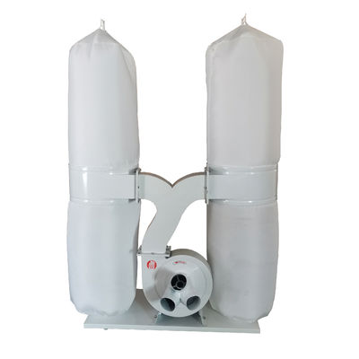 Machine de collecte des poussières de sciure de bois avec un sac filtre de 480*800 mm et un ventilateur de 300 mm de diamètre