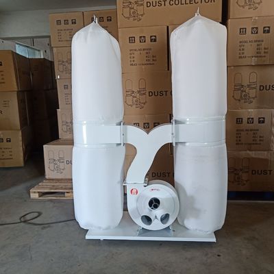 Machine de collecte des poussières de sciure de bois avec un sac filtre de 480*800 mm et un ventilateur de 300 mm de diamètre