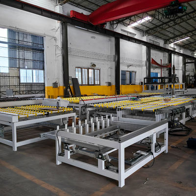 Machine à double tranchant de verre de tempérage de verre de sécurité avec une tolérance diagonale de ± 0,5 mm/m
