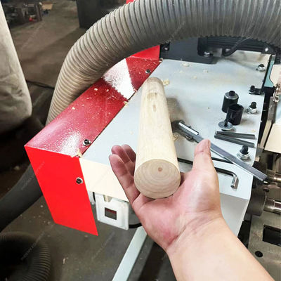 5.5kw*2 Machines à manœuvre électrique Sander Mop Bâtons ronds Polissage de bois massif Machine de ponçage MB9012B