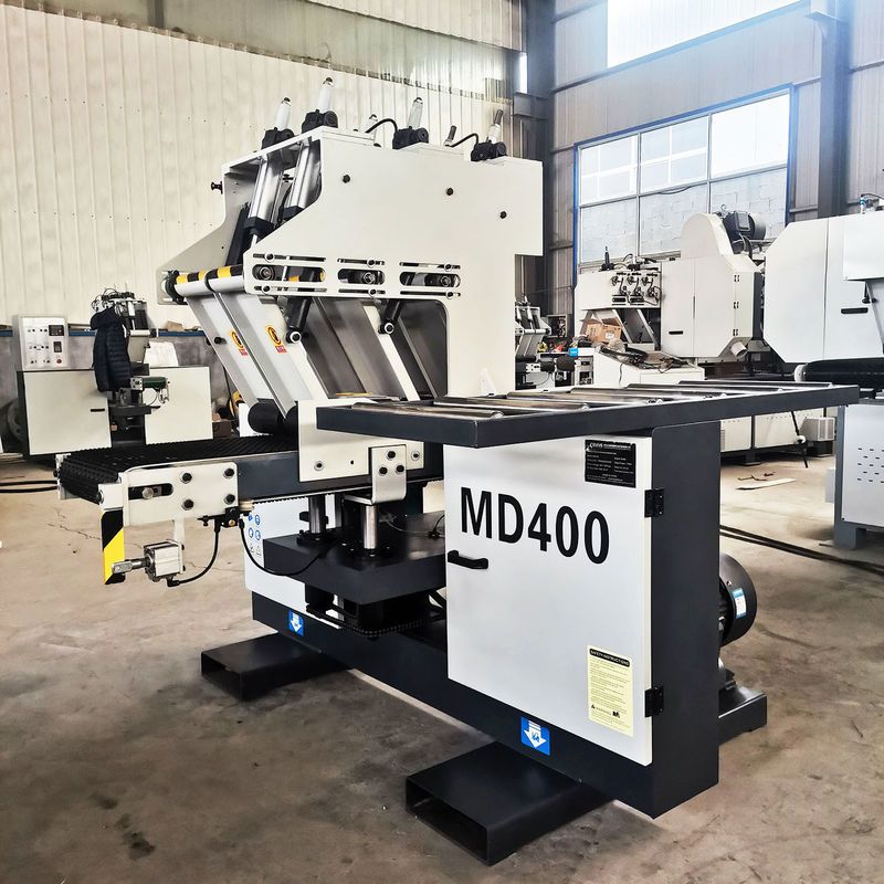 Puissance 18.5kw Automatique de travail du bois Scie à bande horizontale pour la coupe de bois carré précise