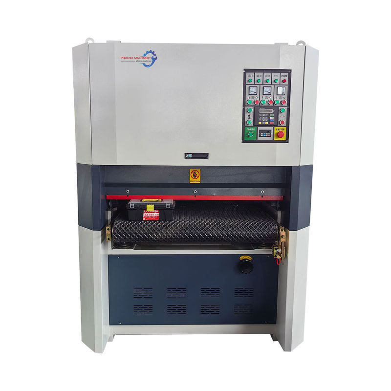 11kw moteur troisième unité B-R-RP1000 personnalisation large ceinture tambur planer Sander avec armoire