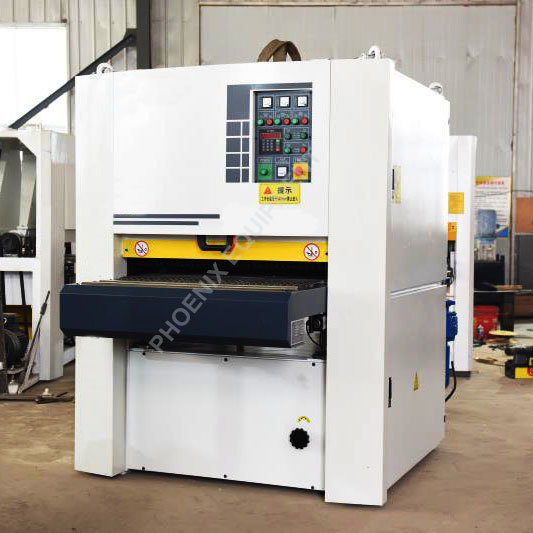Machine à poncer à deux côtés de 190 mm de diamètre de troisième rouleau pour planches en bois à 0,6 MPa