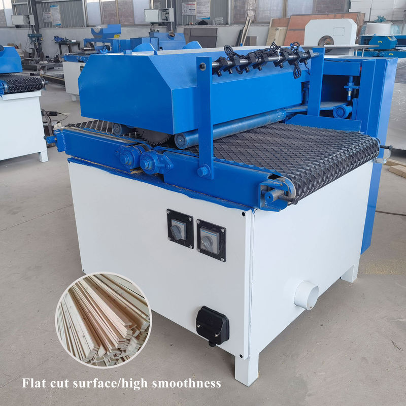 Machine à scier à plusieurs lames pour la découpe circulaire horizontale dans les ateliers de matériaux de construction