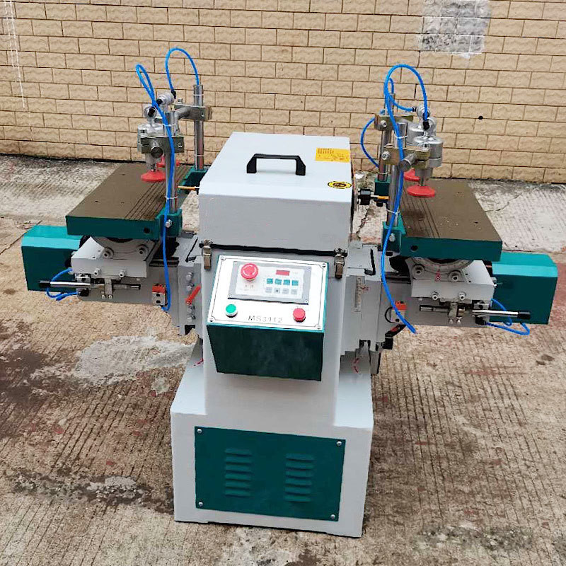 Vitesse de broche 9500 r/min Mortiser à chaîne à double tête pour canapé et chaise de travail du bois