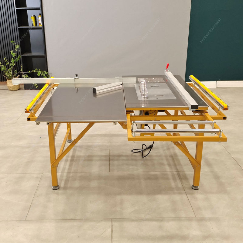 80 KG PDMJ16 Table coulissante panneau scie pour la précision panneaux à base de bois Coupe du contreplaqué