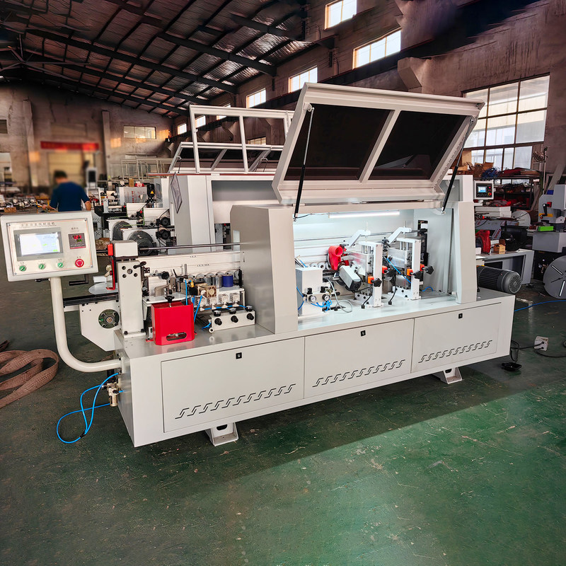 Machine de bande de bordure pour porte en bois PM265 grande pression industrielle et de l'air de 0,7 Mpa