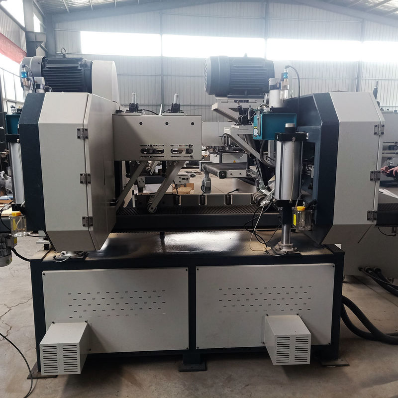 Machine à découper la scie à bande horizontale à double tête avec une largeur de travail maximale de 400 mm