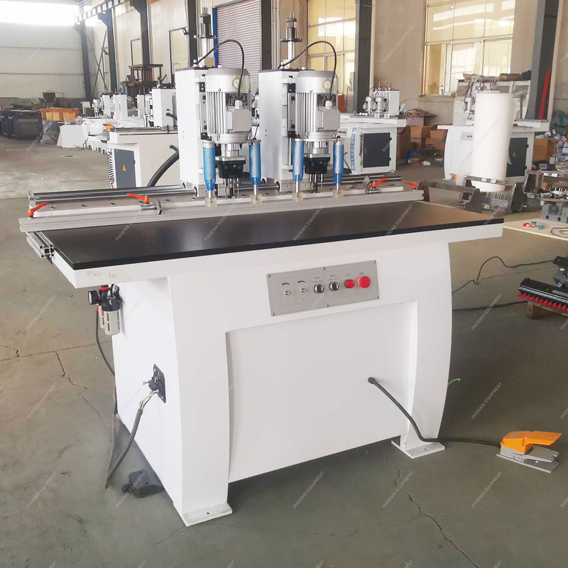 1700x850x1700mm MZ73032 Machine à double tête multi-bourrage à bois avec 3 piles de broches