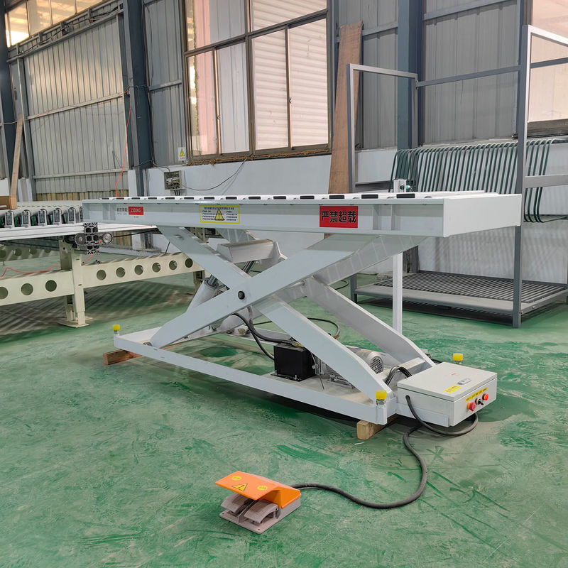 3kw 380v/50hz Table à rouleaux électrique et polyvalent pour les magasins de matériaux de construction