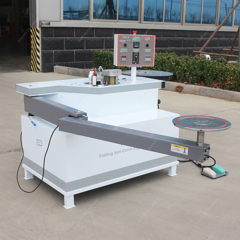 Bandeur de bord à bras pliant entièrement automatique W-3 pour MDF et machine de bordure en PVC pour le travail du bois