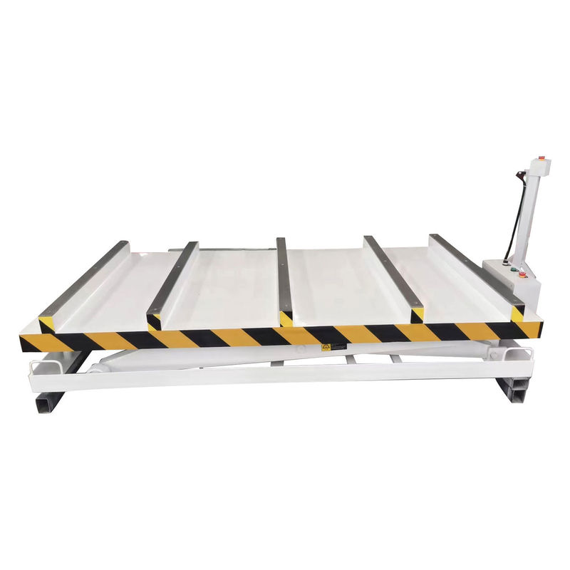 Tableau de levage à ciseaux hydrauliques lourds pour le traitement et le chargement de meubles en panneaux