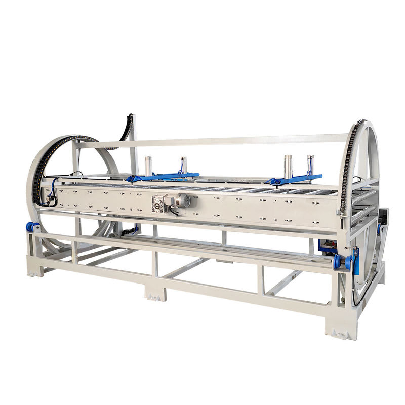 Machine de retournement à 180 degrés de haute productivité pour le tournage automatique de planches de bois dans les hôtels