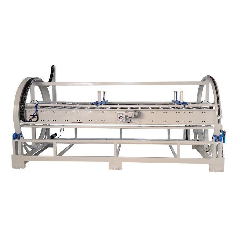180 degrés de roulement machine pour la ligne de production de porte en bois de haute productivité