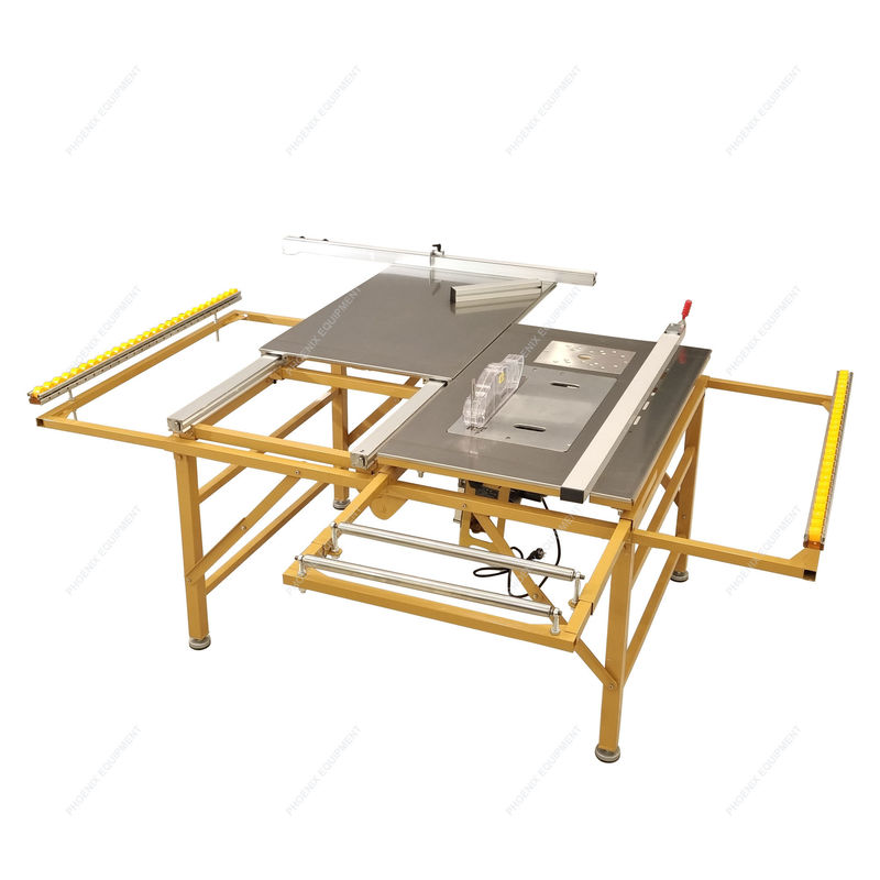 Serre circulaire portative à table coulissante de 500 mm pour la coupe de bois à grande vitesse