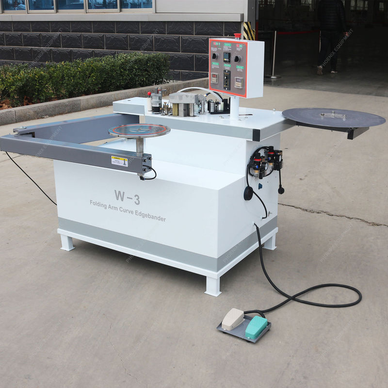 10.8m/min Vitesse d'alimentation du panneau W3 Mini machine automatique de bande de bord pour le travail du bois