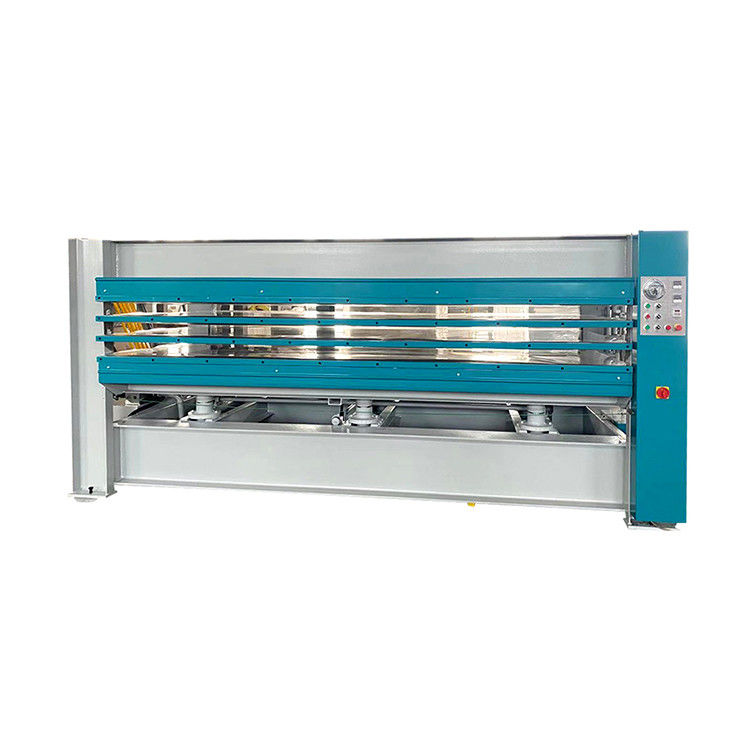 Fabricants de matériaux de construction MDF Melamine Machine de fabrication de peau de porte Presses à chaud hydrauliques