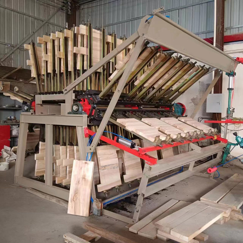 MY2500B-14 Grand tableau 14 rangées compositeur de pression pneumatique porte en bois porte-clampe