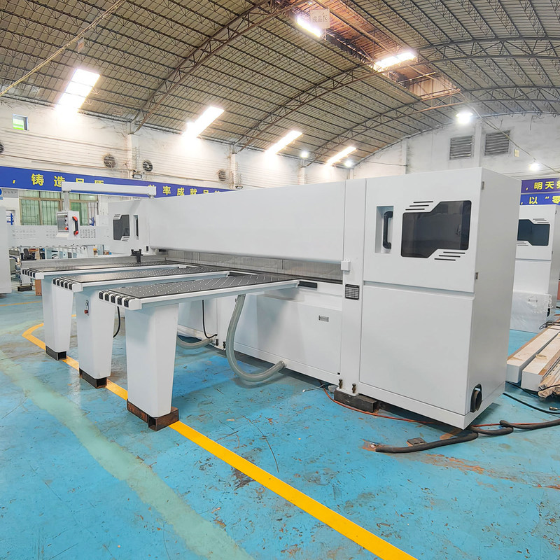 MJ6228B Ordinateur automatique à grande vitesse, coupe-faisceau CNC, chaîne de coupe, scie circulaire