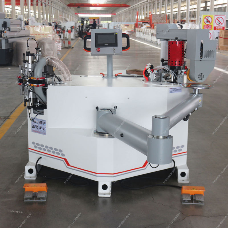 110C-210C Machine à bandes automatique de bordure de colle à laser de précision d'amarrage à courbe droite