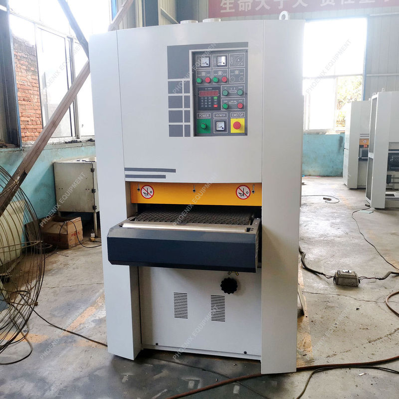 Machine de ponçage à courroie de précision entièrement automatique pour ligne de production de travail du bois