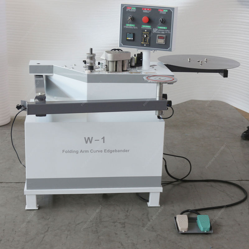 Voltage personnalisé 1.4kW W-1 MDF courbe bordure bandeau bras pliable bordure bandeau machine