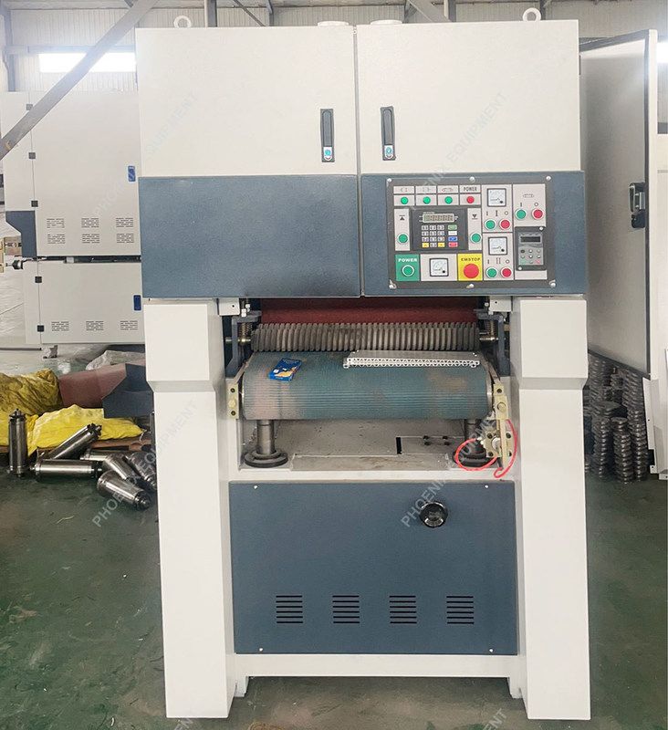 R-R 630 Machine de ponçage à large courroie à brosse pour le travail du bois pour l'usinage des métaux d'une épaisseur de 2-120 mm