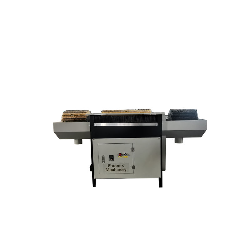 1.5kW Power Drum Brush Sander pour le ponçage des cartes de mélamine dans la production de meubles
