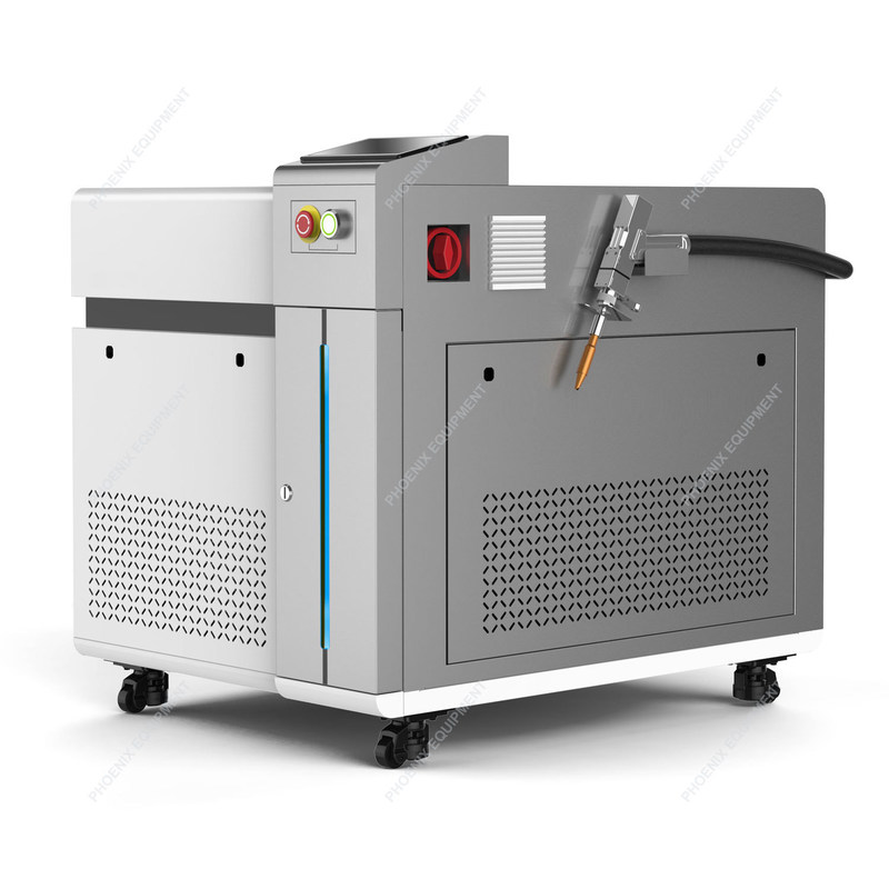 Nettoyage de PM-WD 1500 Multifonctionneuse pour éliminer la rouille des métaux Nettoyage à la fibre laser à la main Machine de découpe de soudage
