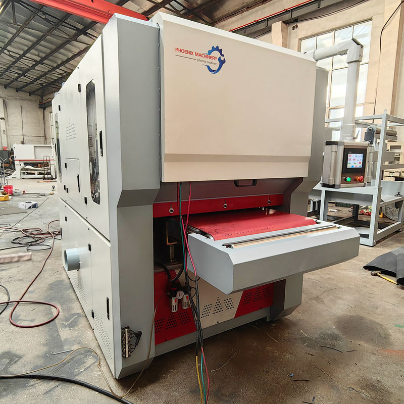 2700 KG Poids R-G4-R800 Machine automatique de polissage pour le déblaiement et le déchiquetage des métaux plats