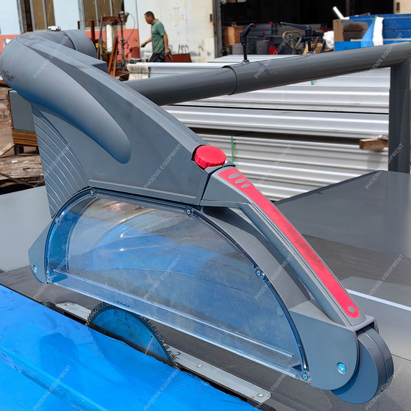 Tableau de poussée de précision Scie à poussière Bouclier de capuche pour machines de travail du bois 5 kg Capacité de charge