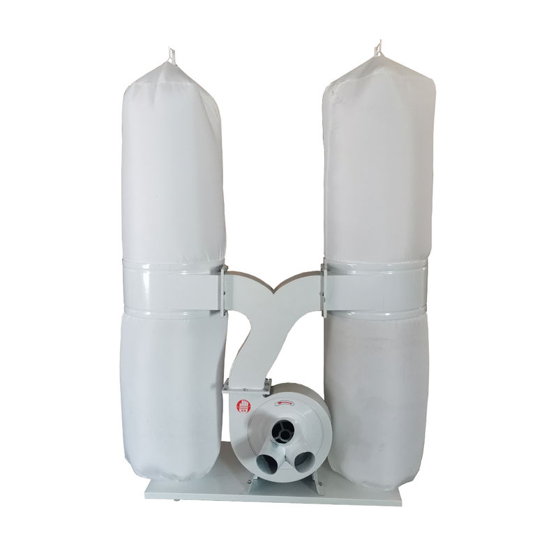Extracteur de poussière industriel pour le travail du bois avec débit d'air de 3150 m3/h et diamètre d'entrée de 3*100 mm