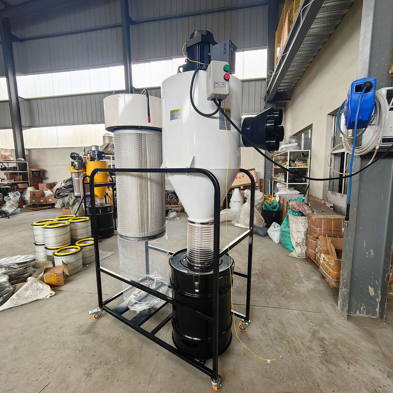 Collecteur de poussière à fréquence variable pour machine d'atelier