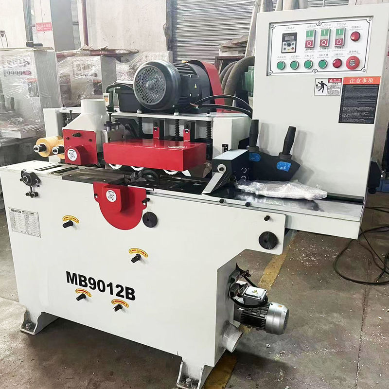 Processus de travail du bois MB9012B Machine de fabrication de tiges ronds à haute vitesse industrielle 7,5 kW*2